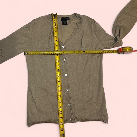 Banana republic tan cardigan 100 - Picture 4 of 4